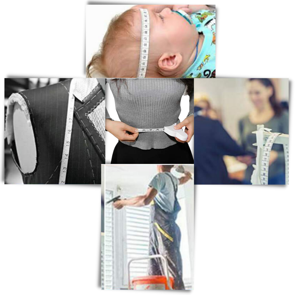 Mètre ruban automatique télescopique à auto-serrage