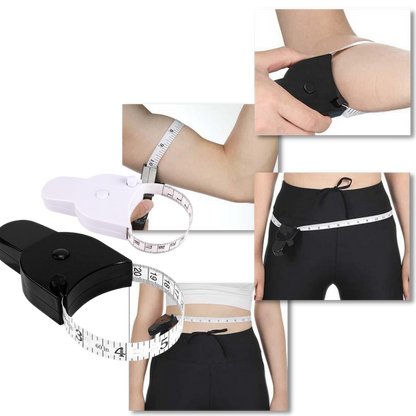 Mètre ruban automatique télescopique à auto-serrage