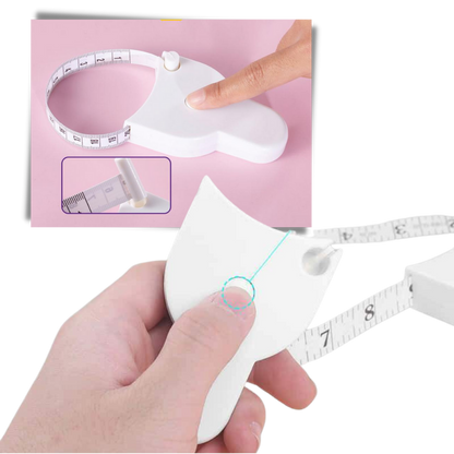 Mètre ruban automatique télescopique à auto-serrage