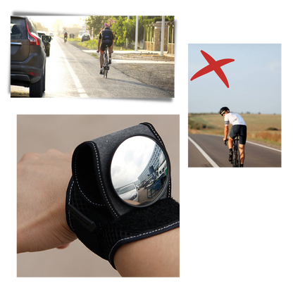 Rétroviseur de poignet pour bicyclette