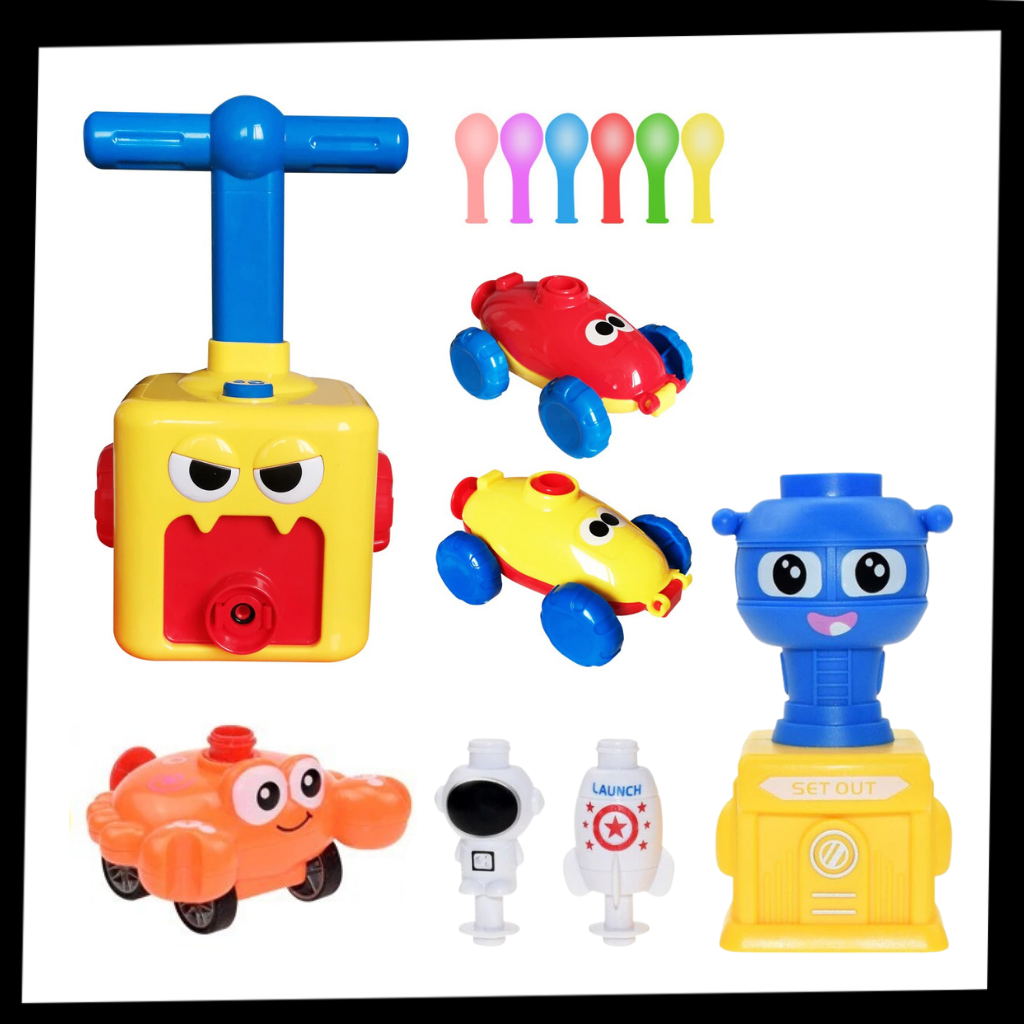 Voiture lanceuse de ballons