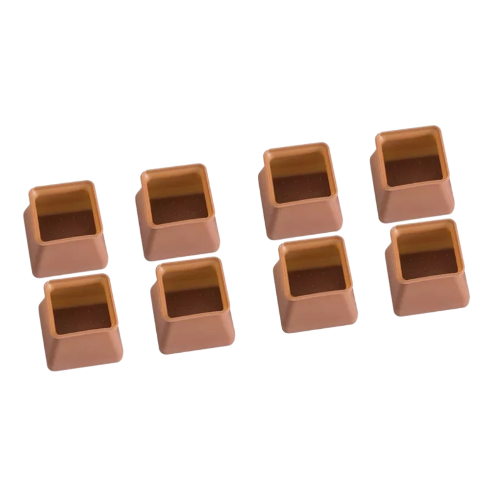 Pack de 8 protections en silicone pour pieds de meubles