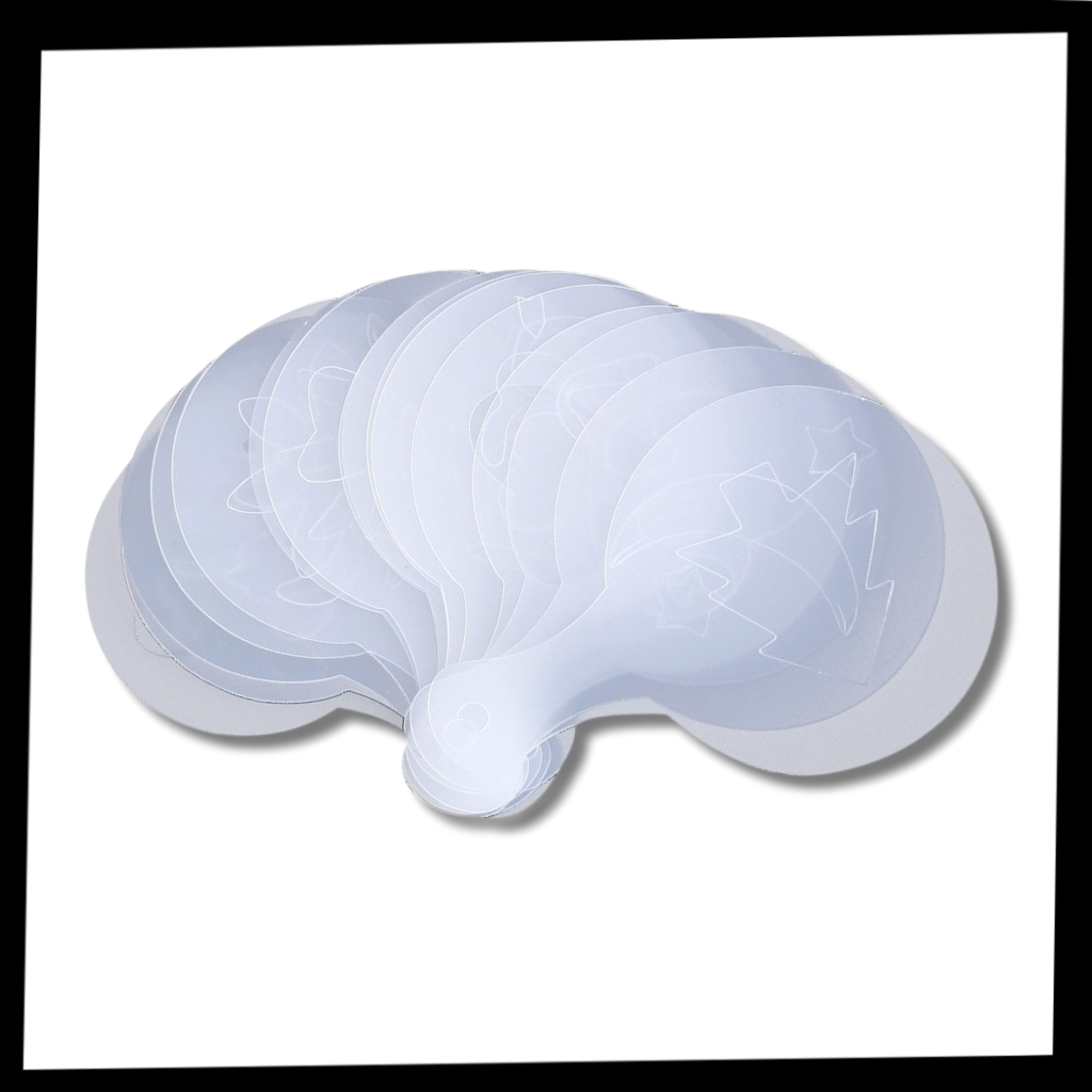 Pochoirs à café (16 pièces)