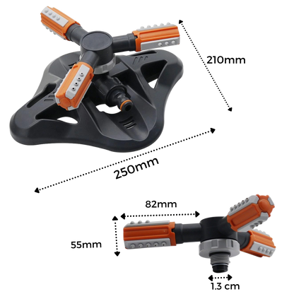 Dispositif d'arrosage réglable à 360