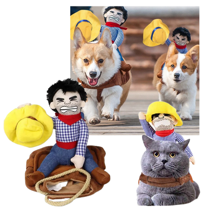 Déguisement de cow-boy pour chien