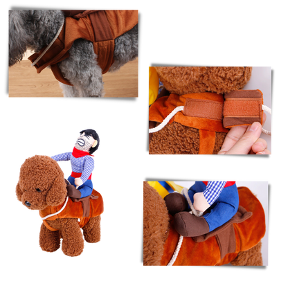 Déguisement de cow-boy pour chien