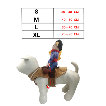 Déguisement de cow-boy pour chien