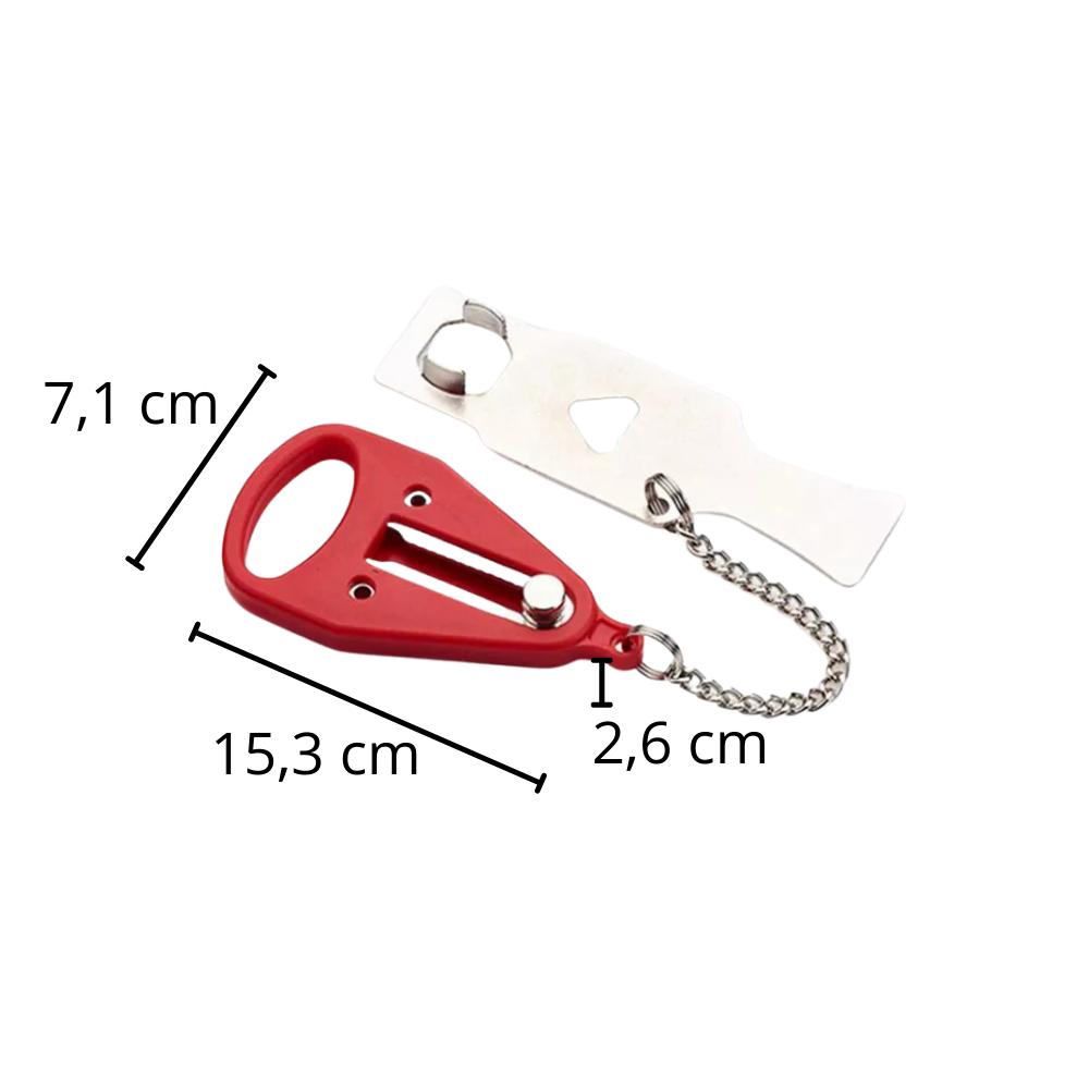 Serrure de porte portative