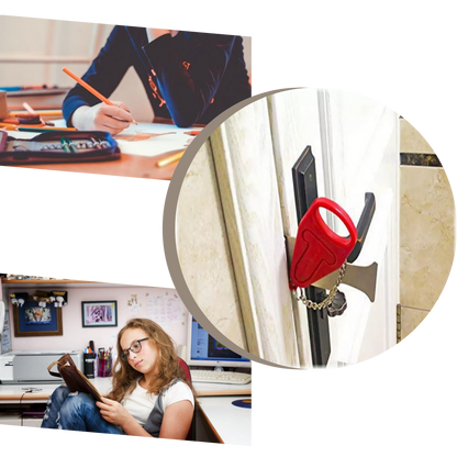 Serrure de porte portative