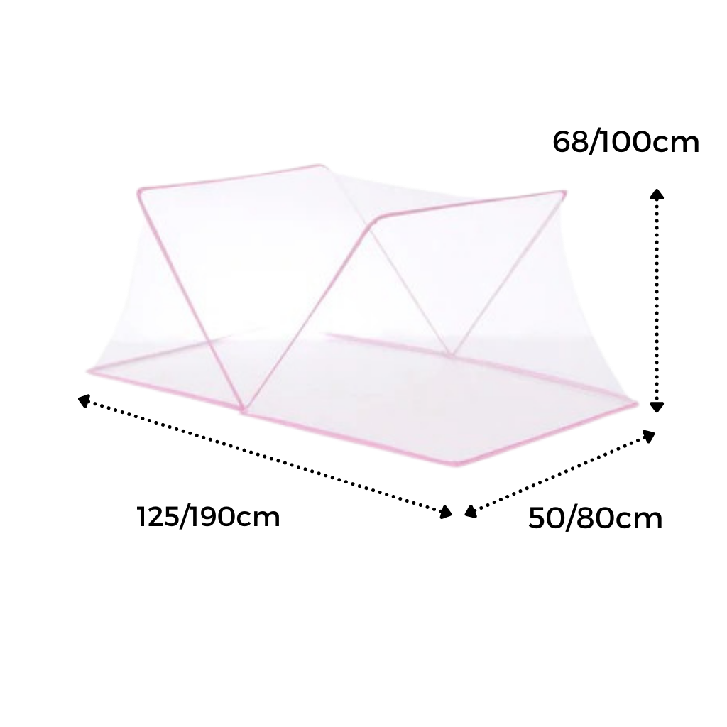 Moustiquaire pliable pour lits