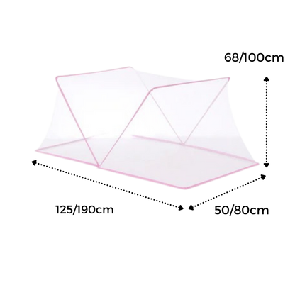 Moustiquaire pliable pour lits