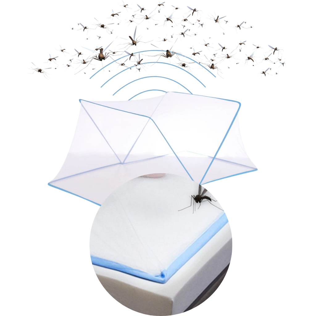 Moustiquaire pliable pour lits