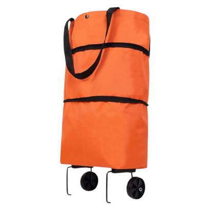 Sac de commission à roulettes pliable 30L