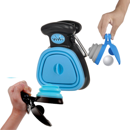 Ramasse-crottes pliable avec sacs