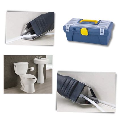 Outil de calfeutrage et de grattage multi-matériaux