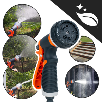 Pistolet d'arrosage universel à 8 modes