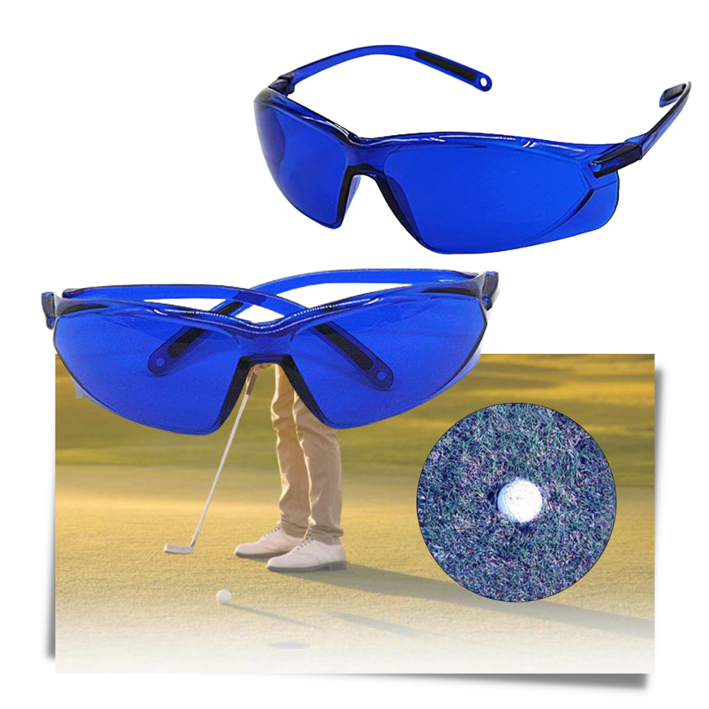 Lunettes de recherche de balles de golf