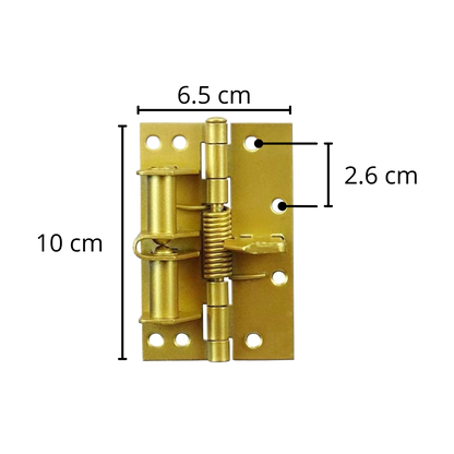 Charnière de porte polyvalente à fermeture douce