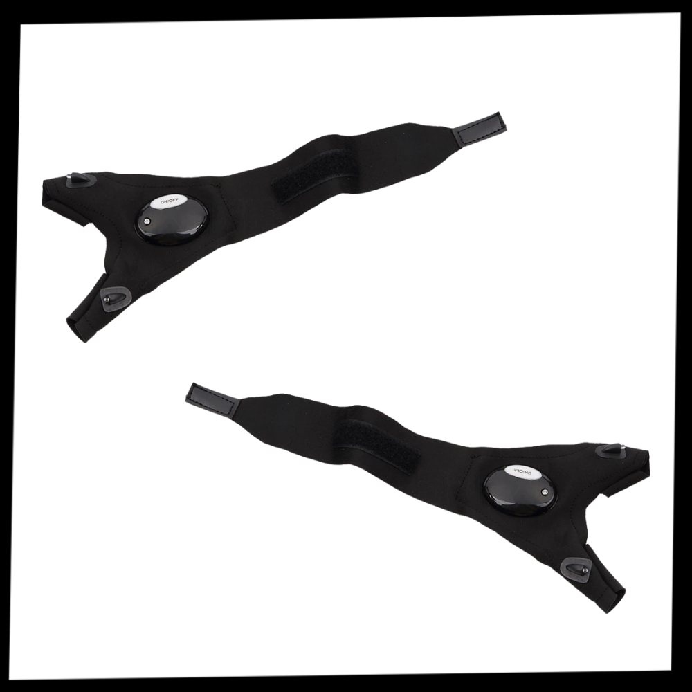 Paire de gants à LED avec lumières étanches