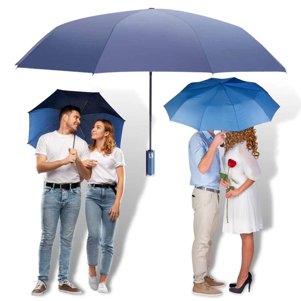 Parapluie à LED résistant au vent pour la pluie et le soleil