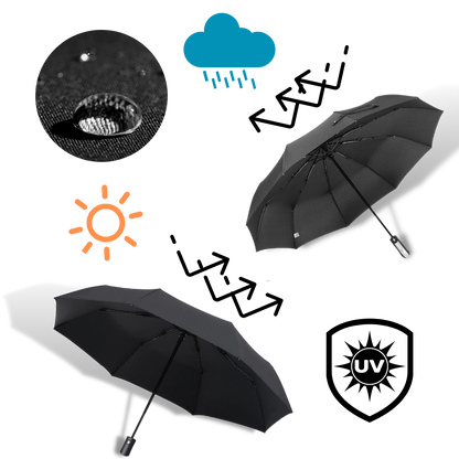 Parapluie à LED résistant au vent pour la pluie et le soleil