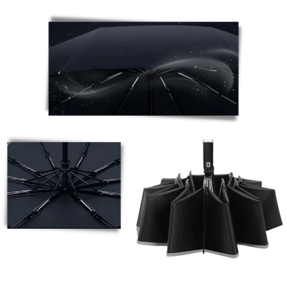 Parapluie à LED résistant au vent pour la pluie et le soleil