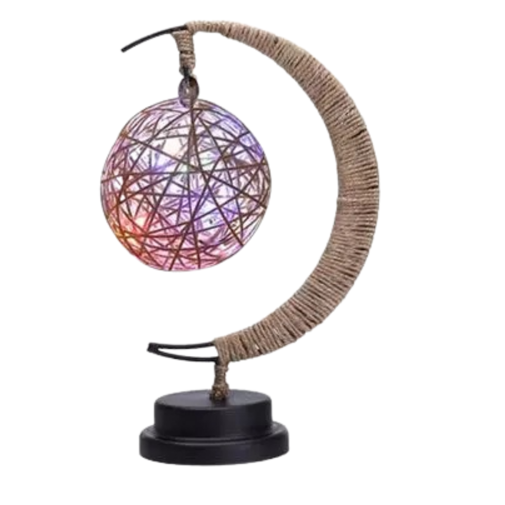 Lampe led "Lune" enchantée