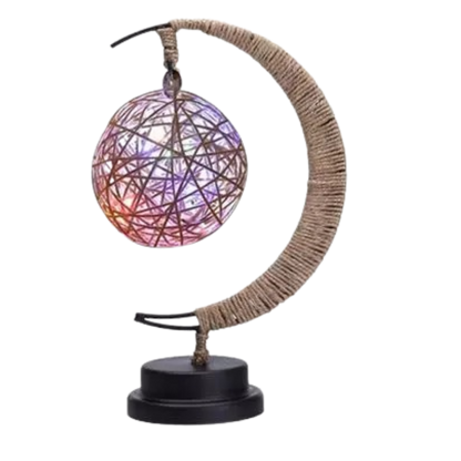 Lampe led "Lune" enchantée