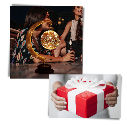 Lampe led "Lune" enchantée