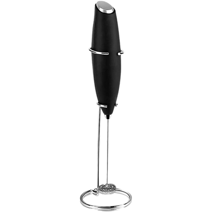 Mousseur à lait électrique à main avec support