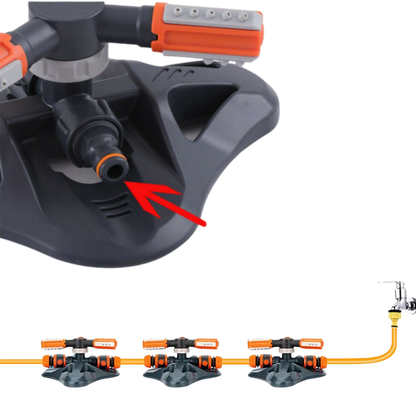 Dispositif d'arrosage réglable à 360