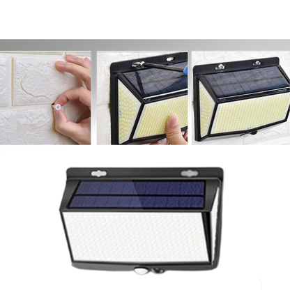 Lampe solaire d'extérieure 468 LED