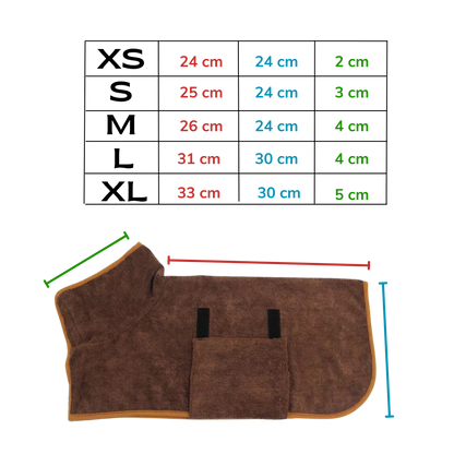 Peignoir super absorbant pour animaux de compagnie