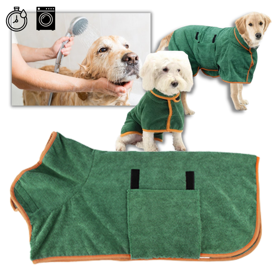 Peignoir super absorbant pour animaux de compagnie