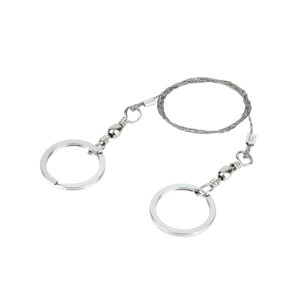 Scie à fil d'acier portative