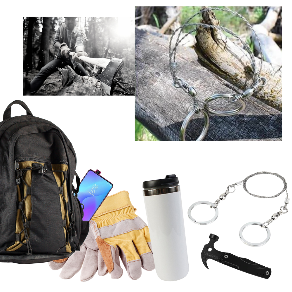 Scie à fil d'acier portative