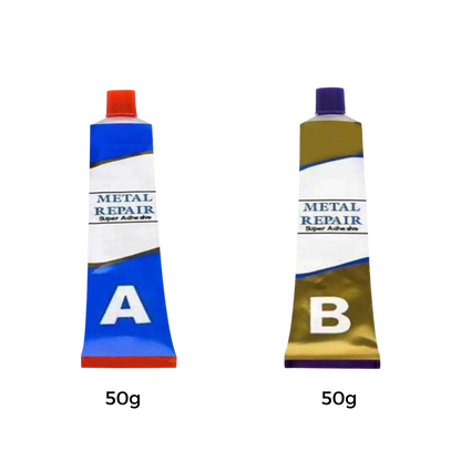 Pâte de réparation pour métaux industriels