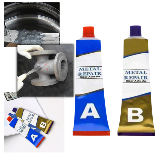 Pâte de réparation pour métaux industriels