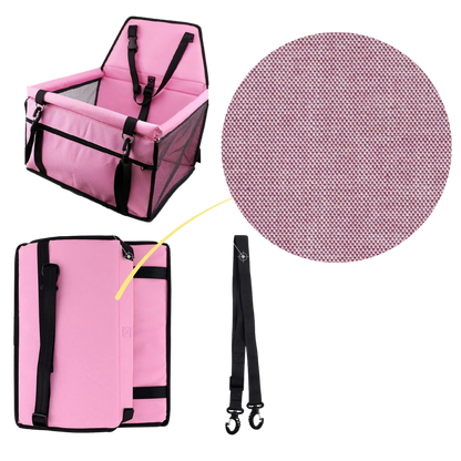 Siège auto réglable pour chien