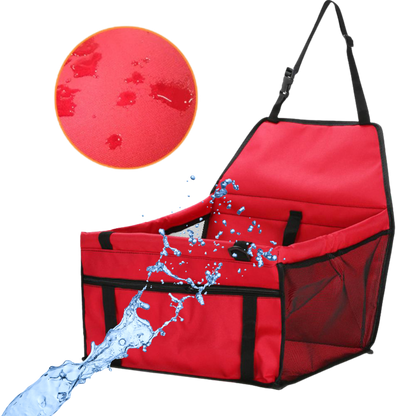 Siège auto réglable pour chien