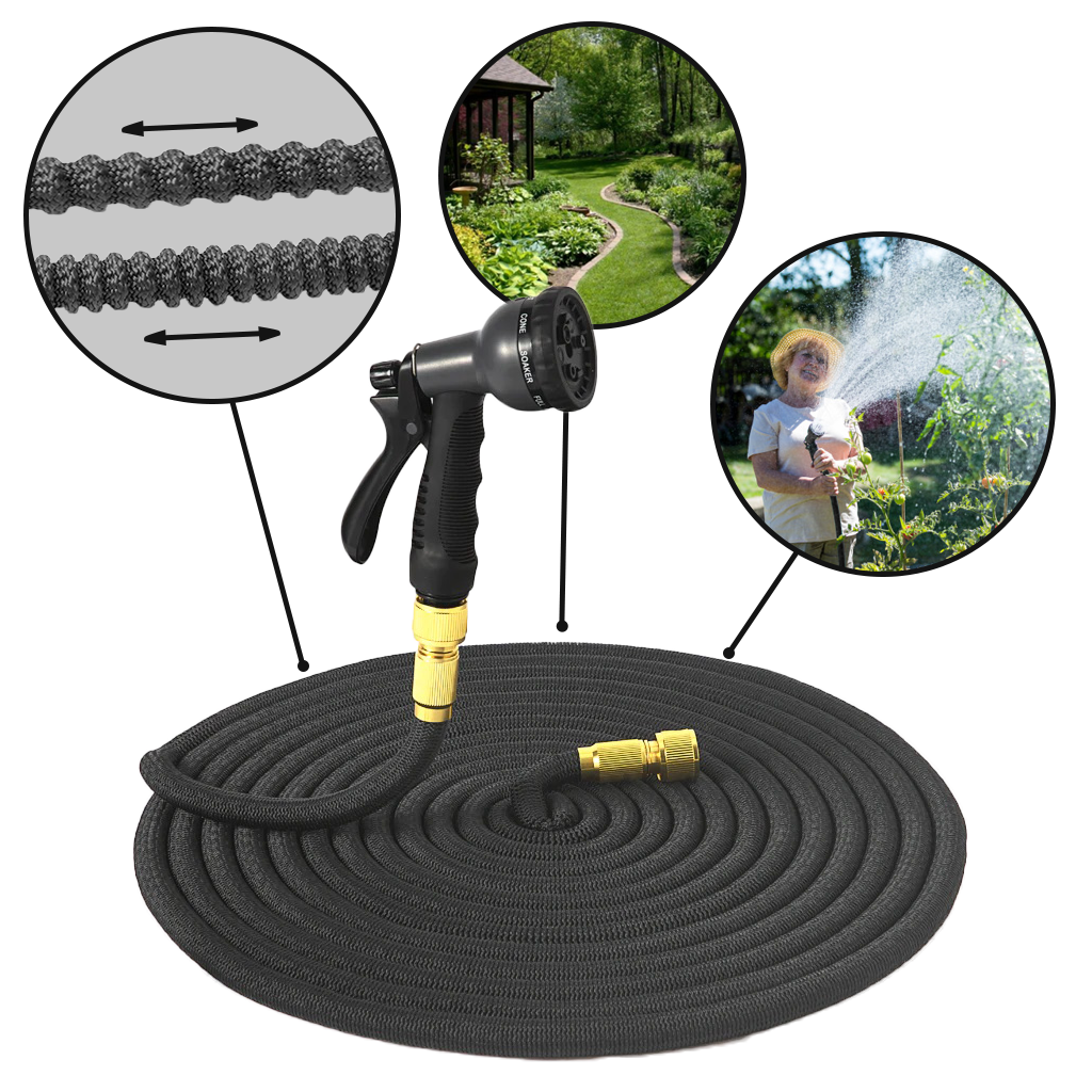 Tuyau d'arrosage extensible de qualité supérieure