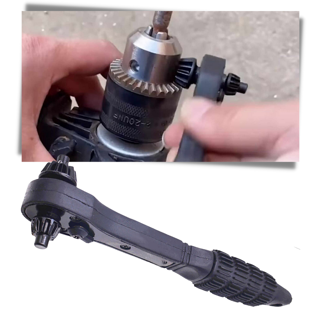 Clé pour mandrin de perceuse à cliquet