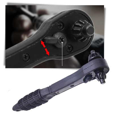 Clé pour mandrin de perceuse à cliquet