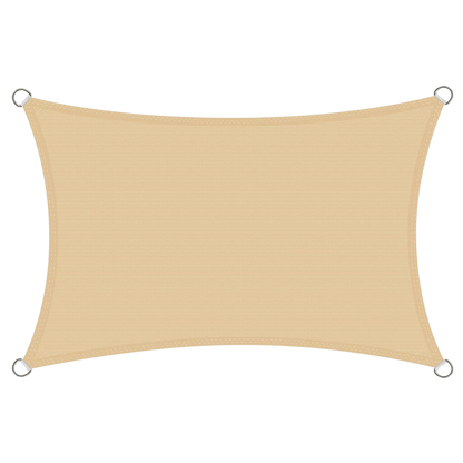 Voile d'ombrage rectangulaire résistant aux intempéries
