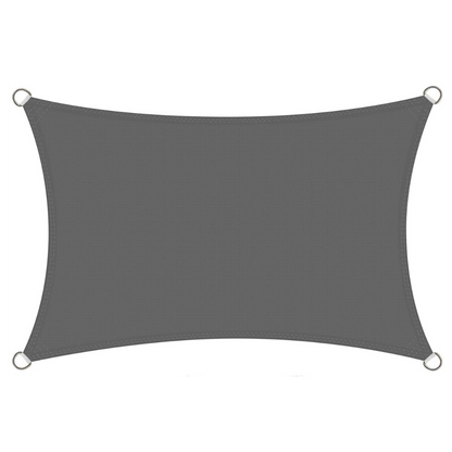 Voile d'ombrage rectangulaire résistant aux intempéries