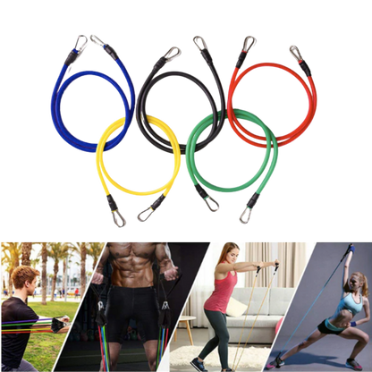 Jeu complet de bandes de résistance (11 pièces)