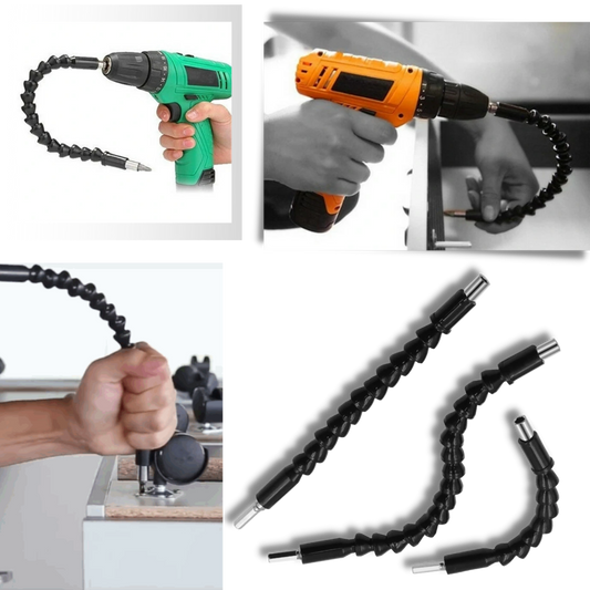 Porte-foret flexible pour perceuse électrique