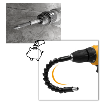 Porte-foret flexible pour perceuse électrique