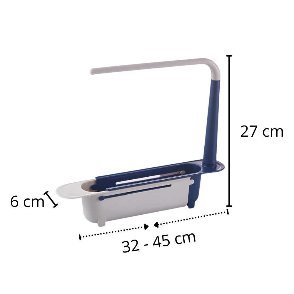 Support de rangement extensible pour évier