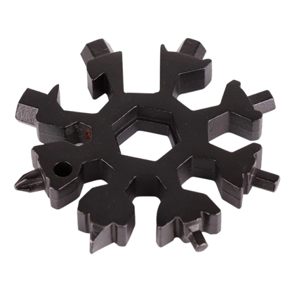 Outil Flocon de neige multifonctionnel 18-en-1 en acier inoxydable